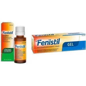 Fenistil Tropfen 20ml + Fenistil Gel 1 mg/g 50g