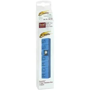Bort Easylife 7-tage-tablettenbox weiss