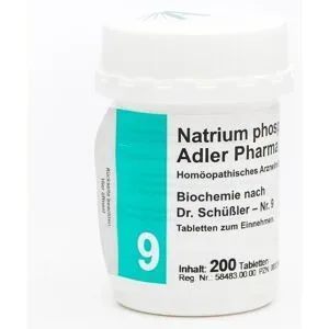 Biochemie Adler 9 Natrium phosphoricum D6 Adl.ph. Tabletten