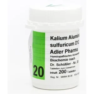 Biochemie Adler 20 Kalium alum.sulf.D12 Tabletten