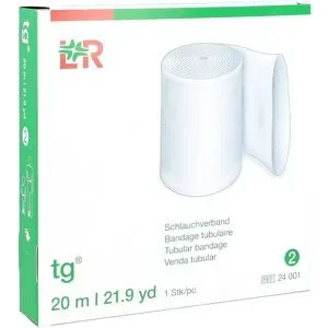 Tg Schlauchverband Größe 2 20 m weiss 24001