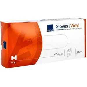 Vinyl Handschuhe puderfrei medium