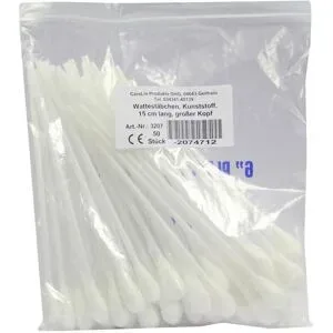 Careliv Produkte Wattestäbchen Kunststoff grosser Kopf 15 cm