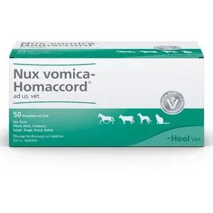 Nux Vomica Homaccord Ampullen veterinär