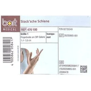 Bort Stacksche Schiene Größe 1 transparent