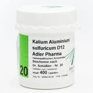 Biochemie Adler 20 Kalium alum.sulf.D12 Tabletten