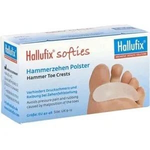 Hallufix softies Hammerzehenpolster Größe l 42-46