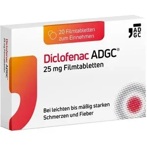 Diclofenac ADGC® 25 mg Filmtabletten