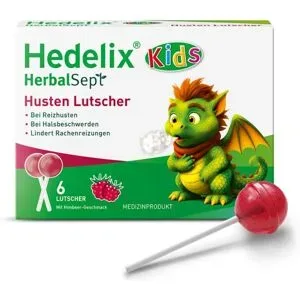 Hedelix Herbalsept Husten Lutscher Kids