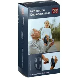 Bort Generation Daumenschiene links S blau