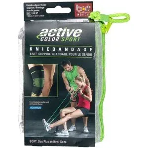 Bort Activecolor Sport Kniebandage Xl schwarz /grün