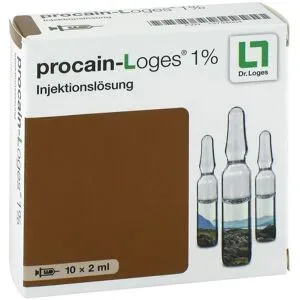 Procain-Loges 1% Injektionslösung Ampullen