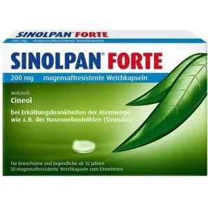 Sinolpan forte 200 mg magensaftresistent Weichkapseln