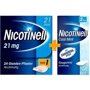 Nicotinell Starter Set 2: mehr als 30 Zigaretten täglich