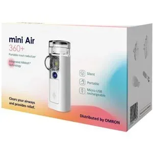 Omron Mini Air 360 + Mesh Nebulizer tragbar