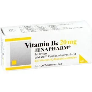 MIBE Vitamin B6 20 mg Jenapharm Tabletten