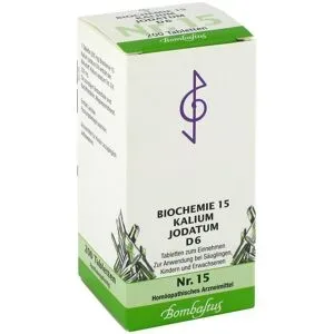 Biochemie 15 Kalium jodatum D6 Tabletten