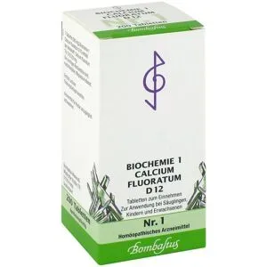 Biochemie 1 Calcium fluoratum D12 Tabletten Bombastus