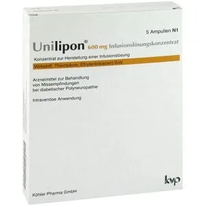 Unilipon 600 Infusionslösungskonzentrat