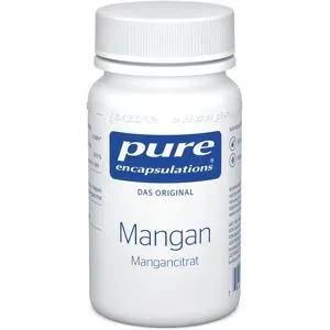 Pure Encapsulations Mangan Mangancitrat Kapseln
