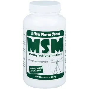 Msm 500 mg Methylsulfonylmethan Kapseln
