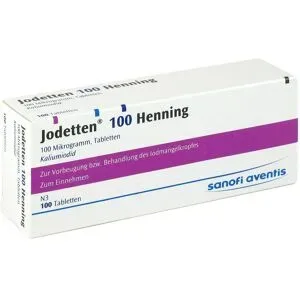 Jodetten 100 Henning 100 Mikrogramm