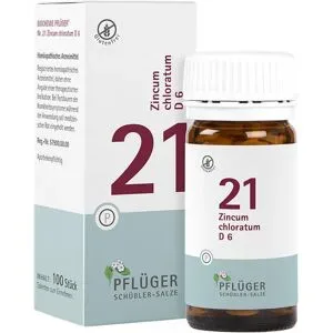 Biochemie Pflüger 21 Zincum chloratum D6 Tabletten