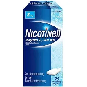 Nicotinell Kaugummi 2 mg Cool Mint (Minz-Geschmack)