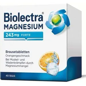 Magnesium Biolectra 243 forte Orange Brausetabletten