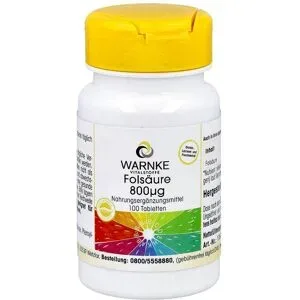 Warnke Folsäure 800 Microgramm Tabletten