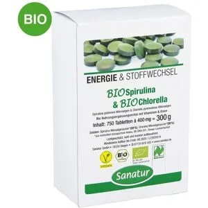 Biospirulina & Biochlorella 2 in 1 Tabletten