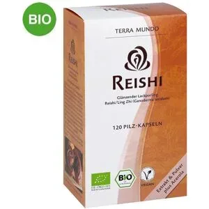 Reishi Vitalpilz Bio Terra Mundo Kapseln