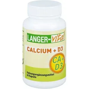 Langer vital Calcium+ D3 800 mg/Tag Kapseln