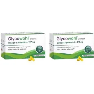 Glycowohl Omega-3 Kapseln 917 mg vegan + DHA + EPA + DPA