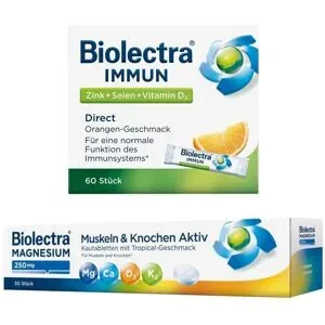 Biolectra Immun Direct Pellets + Magnesium 250 mg Kautabletten