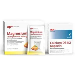 apodiscounter Muskeln & Knochen Sparset ? Magnesium + Calcium D3 K2