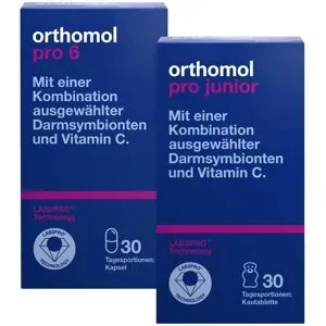 Orthomol Pro 6 + Orthomol Pro junior