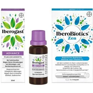 Iberogast Advance 20 ml + Iberobiotics Zen Kapseln 2x14 Stück