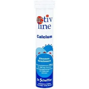 Activline Calcium Zitrone Brausetabletten