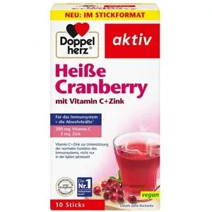Doppelherz Heisse Cranberry mit Vitamin C +Zink Granulat