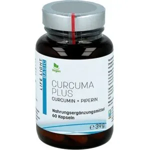 LIFE LIGHT Curcuma + schwarzer Pfeffer Kapseln
