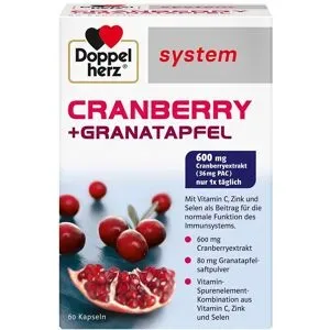 Doppelherz Cranberry + Granatapfel system Kapseln
