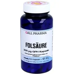 Folsäure 300 [my]g Gph Kapseln