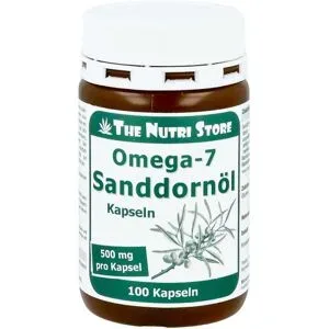 Omega 7 Sanddornöl 500 mg Bio Kapseln