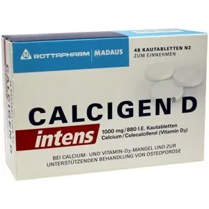 CALCIGEN D intens 1000mg/880 internationale Einheiten
