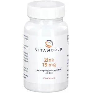 Zink 15 mg Zinkgluconat Kapseln