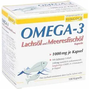Omega 3 Lachsöl und Meeresfischöl Kapseln
