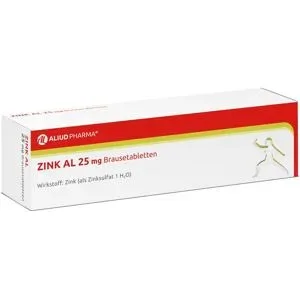AL Aliud Pharma Zink AL 25 mg Brausetabletten bei Zinkmangelzuständen