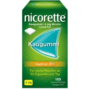 nicorette® Kaugummi 4 mg freshfruit
