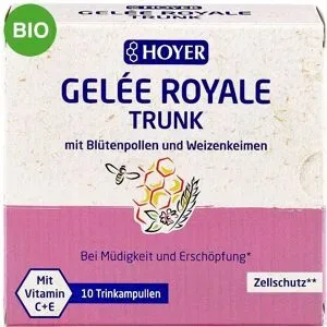 Hoyer Gelee Roy.+blütenpol.+weizenk. Trinkampullen